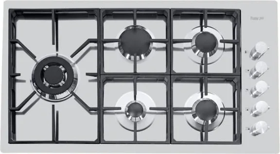 7257 032. Colore Del Prodotto: Acciaio Inox, Posizionamento Dell'apparecchio: Da Incasso, Tipo Di Piano Cottura: Gas. Bruciatore Piccolo: 1100 W, Bruciatore Medio: 1750 W, Bruciato... - 7257032 - Foster
