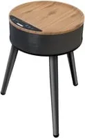 86545 stufetta elettrica Interno Nero, Legno Riscaldatore ambiente elettrico con ventilatore, Termoventilatore