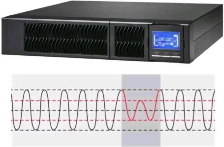 Adj 650-01004 ups serie server rack 1 kva online series 8 x iec + rs232 + epo lcd csb nero
