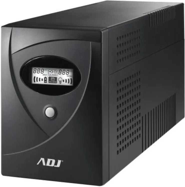 Adj ups gruppo di continuita' 2 kVA, desktop line, series INT.SERVER, 6 uscite IEC, RJ11-45, display LCD, CBS