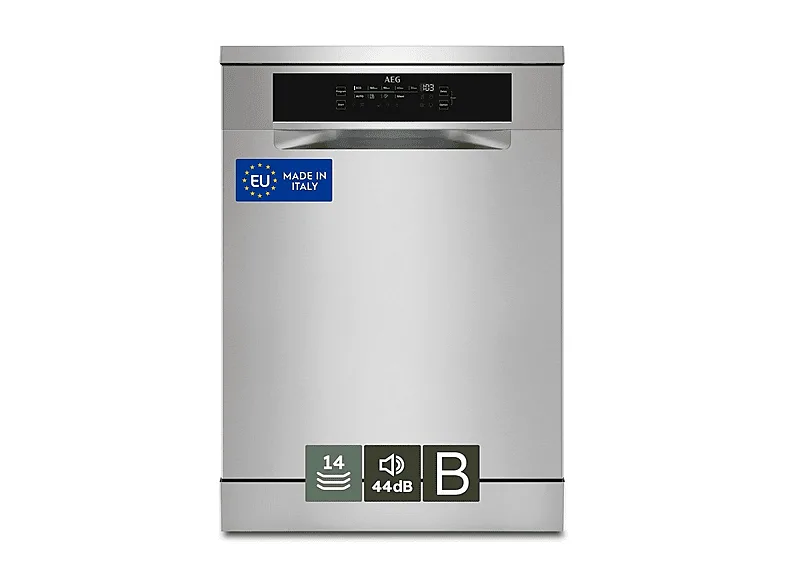 AEG FFB75707PM Lavastoviglie Libera Installazione Classe B 59,8 cm (Inox)