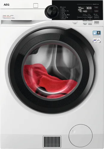 AEG LWR9E106AB Serie 9000 Lavasciuga Caricamento frontale 10-6 Kg 1551 rpm Classe A Pompa di calore AbsoluteCare colore Bianco