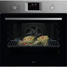 AEG TU5PB43SM FORNO INCASSO Capacità 72 l, dimensoni: L 59,6 cm - A 59,4 P 56,9 cm, Inox antimpronta, classe A+