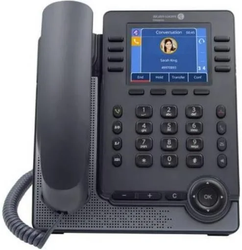 Alcatel-Lucent Enterprise M7 Deskphone 3 5 Inch 320X240 Color Display 2USB Ports (type A And C) 2 Gigabit Ethernet POE Class 2 8SIPACCOUNTS CAT-5E 1.5M 3MK27003AA..