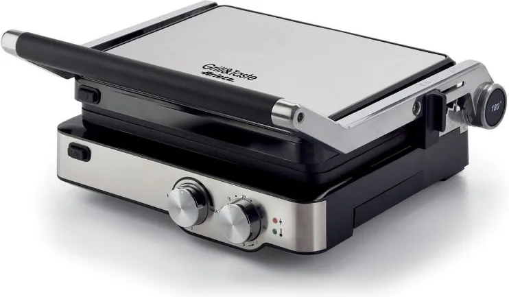 Ariete Grill And Taste Potenza 2000 Piastra Elettrica 2000 W (Acciaio Inox)