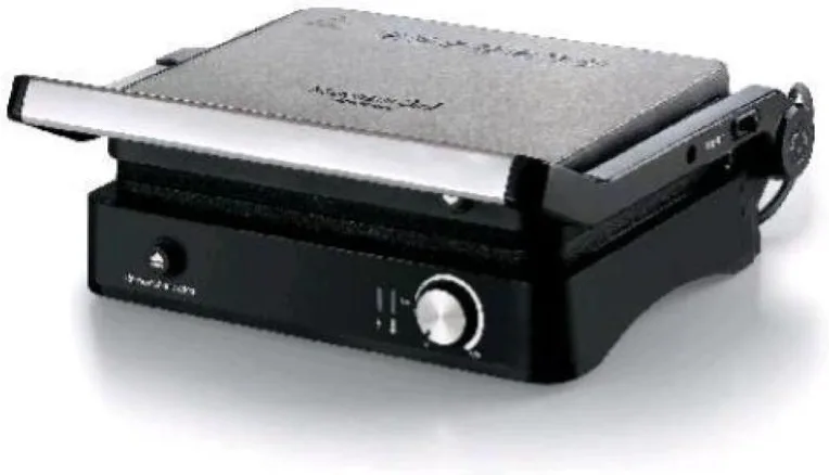 Ariete Metalgrill 3IN1 Piastra Elettrica 2000 W (Argento - Nero)