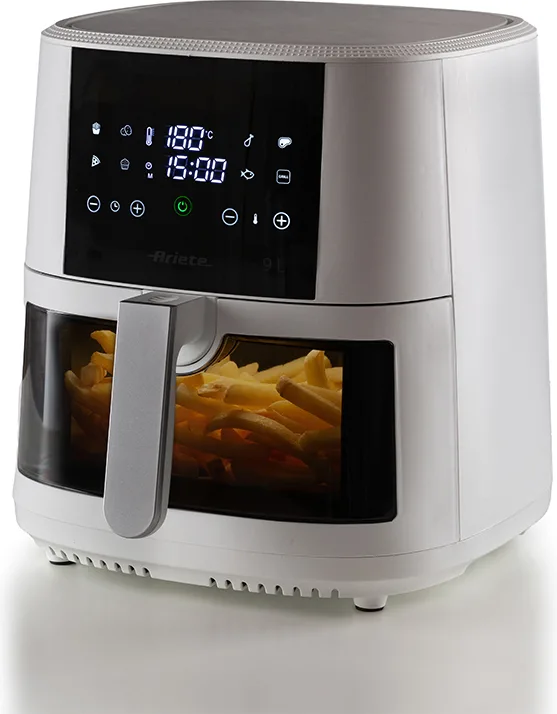 Ariete Air Fryer 9 Friggitrice ad Aria 9 Litri 1500 W (Bianco)