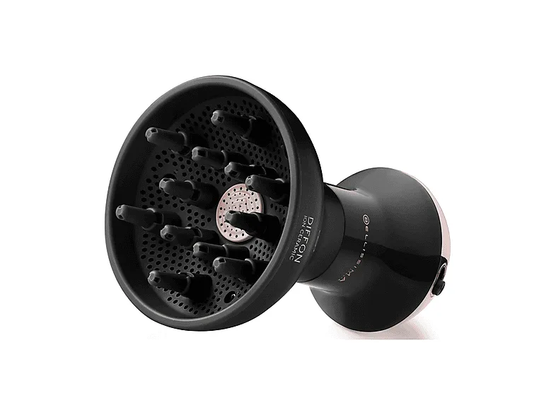 ASCIUGACAPELLI BELLISSIMA DIFFON ION CERAMIC, Potenza 600 W, Tipo di motore AC motor, Livelli temperatura 2, Tecnologia a ioni, Attacco diffusore