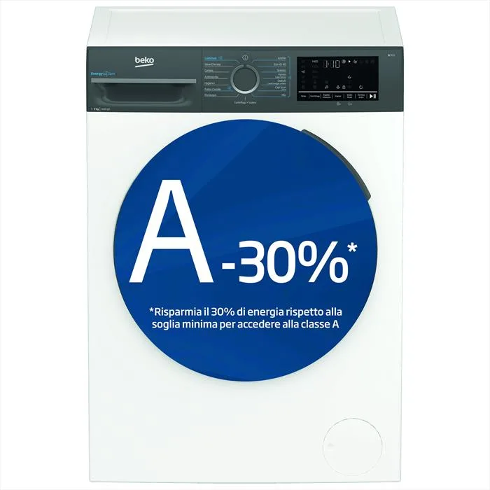 Beko BMWEU9149DA Lavatrice Carica Frontale 9 KG 1400 Giri/min Classe A (Bianco)