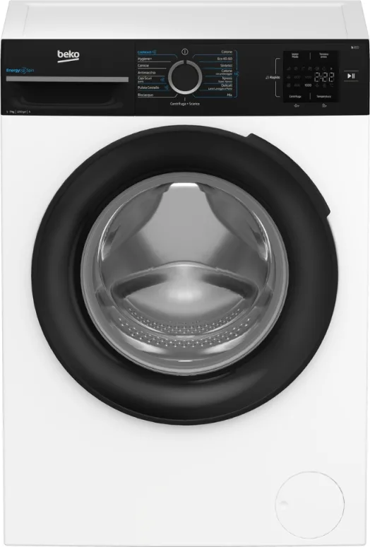 Beko BMWSEP7126EB Lavatrice Slim 7 KG 1200 Giri/min Classe A (Bianco)