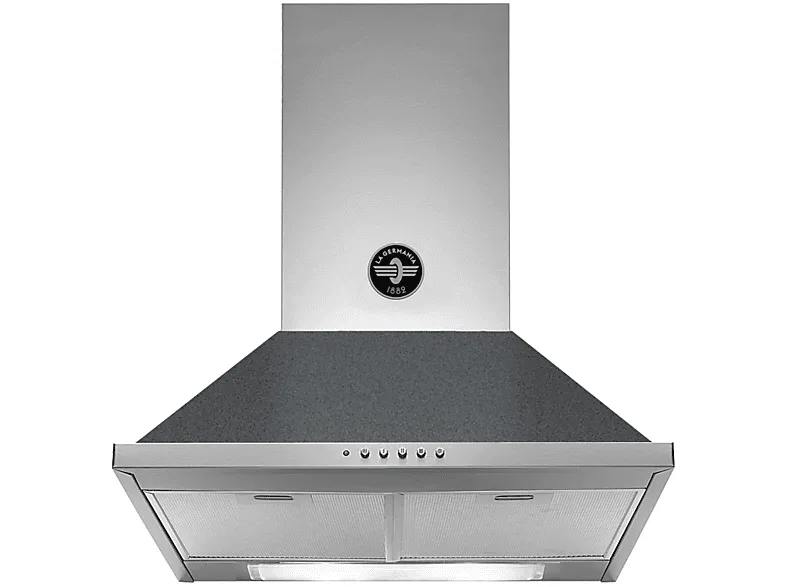 Bertazzoni KPL60PLAG1NEA Cappa Aspirante a Parete 60 cm 600 m³/h Classe A (Nero)