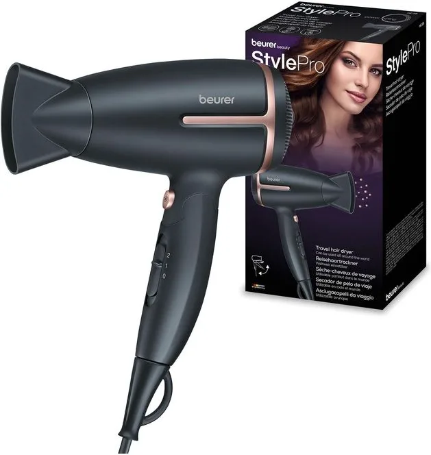 Beurer Hc 25 Asciugacapelli 1600 W (Nero)