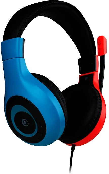 Big Ben SWITCHHEADSETV1R+B Cuffie a Padiglione Cablate (Blu)