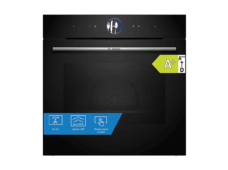 Bosch HSG7261B1 Forno da Incasso 71 Litri 3600 W Classe A+ (Nero)