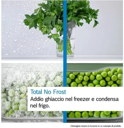Bosch Serie 4 KGN39VXCT Frigorifero Combinato da libera installazione 203 X 60 cm Acciaio anti-impronta Classe C