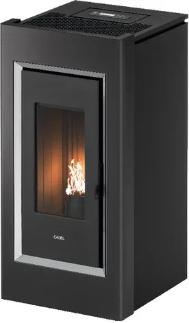 Cadel Stufa a Pellet Canalizzabile Prince Plus 11 Antracite 11 kW
