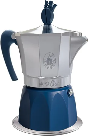 Caffè Borbone Moka Ciao Induzione - Moka compatibile con cialde ESE 44mm + 15 cialde omaggio