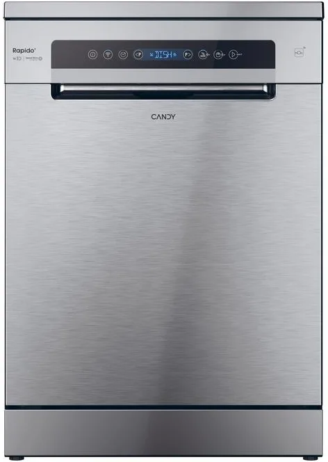 Candy 32002507 RapidÓ Lavastoviglie 16 coperti Classe C Wi-Fi BLE Smart Basket Smart Door 44 dB (85x59,7x59,8 cm) colore Inox