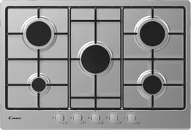 Candy CHW7X Piano Cottura a Gas 5 Fuochi 75 cm (Acciaio Inox)
