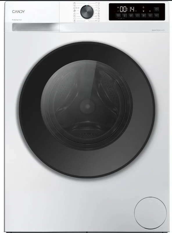 Candy Gwd 496B8-S Lavasciuga 9 KG 1400 Giri/min Classe D (Bianco - Nero)