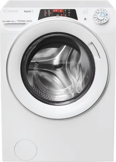 Candy Row 4856DWMS7-S Lavasciuga 5/8 KG 1400 Giri/min Classe D (Bianco)