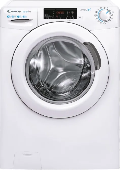 Candy 1285TW4/1-S Lavatrice Carica Frontale 8 KG 1200 Giri/min Classe B (Bianco)