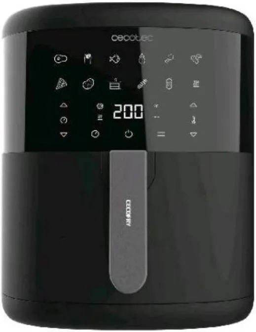 Cecotec Cecofry Bombastik 6000 Friggitrice ad Aria 6 Litri 1700 W (Nero)