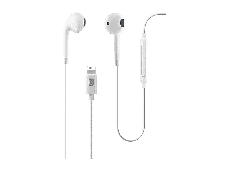 CELLULARLINE Auricolare filo - iPhone AURICOLARI, BIANCO