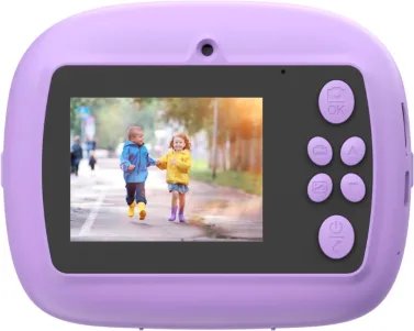Celly Kids Cam Print VL KIDSCAMPRINTVL Fotocamera Digitale per Bambini Viola