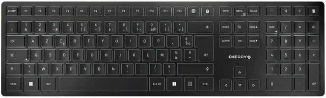 Cherry JK-9100FR-2 Tastiera Bluetooth AZERTY Francese (Nero)