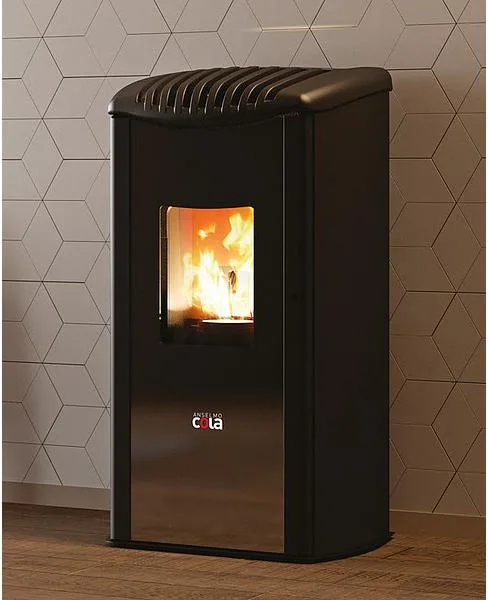 Cola LA126R0Y Stufa a Pellet (Bianco)