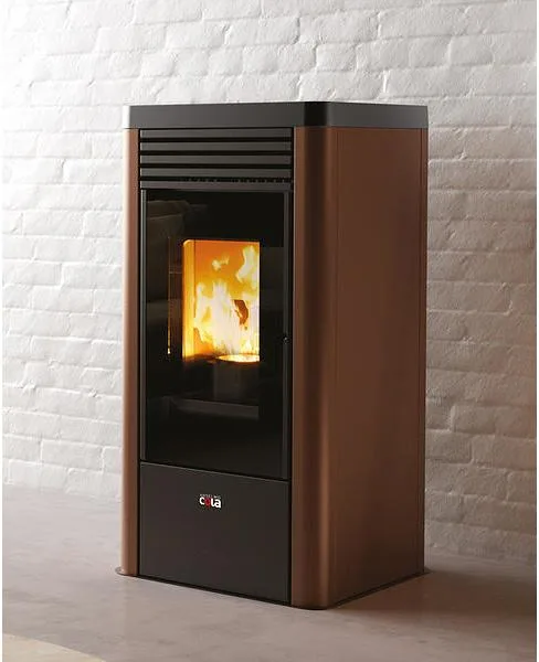 Cola LA12XR0Y Stufa a Pellet (Bianco)