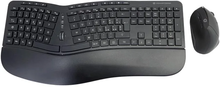 Conceptronic ORAZIO02IT Tastiera + Mouse Ufficio Wireless QWERTY Italiano (Nero)