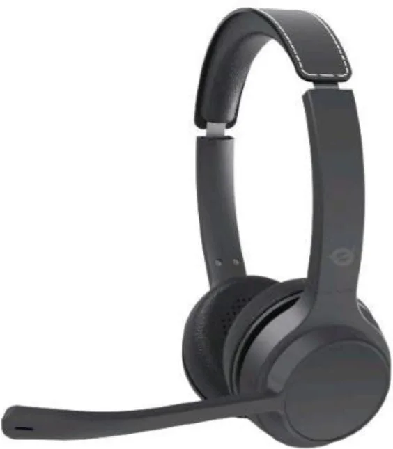 Conceptronic POLONA04B Cuffie a Padiglione Wireless (Nero)