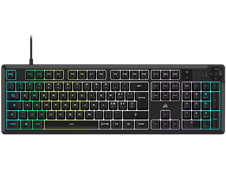 Corsair K55 Core Tastiera Gaming USB QWERTY Italiano (Nero)