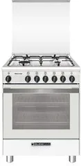 Glem Gas SA664VWH Cucina a Gas 4 Fuochi 67 Litri Classe A (Bianco)