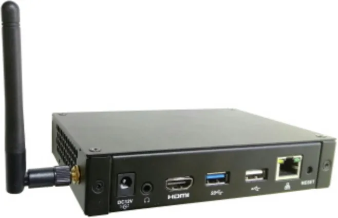Dahua player box controller display and5 4-core 1gb hdmi/rj45/usb3 ip20 wifi
