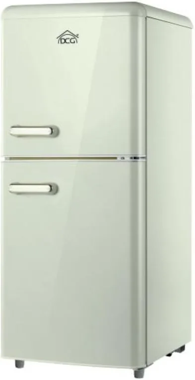 Dcg Eltronic Mf110pcdp Frigorifero Con Congelatore Libera Installazione Doppia Porta 110 L Panna
