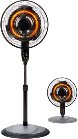 DCG VESA05 Stufa 2000 W (Nero)