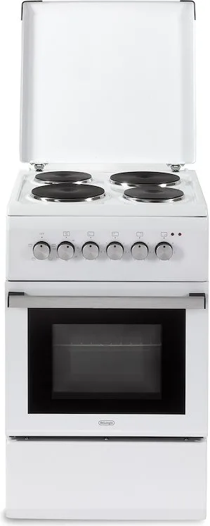 De'Longhi DL554EWP2 Cucina Libera Installazione Elettrica 4 Piastre Forno 52 L Classe A Grill (85x50x55 cm) colore Bianco