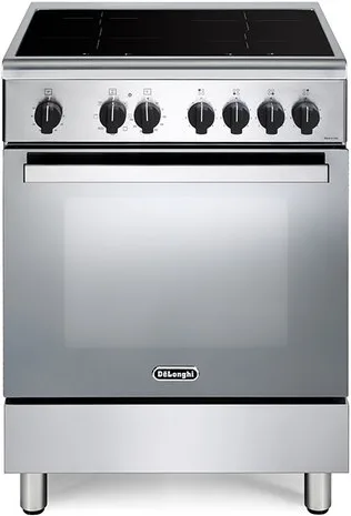 De'Longhi DMX64INL Piano Cottura a Induzione 4 Fuochi 60 cm (Acciaio Inox - Nero)