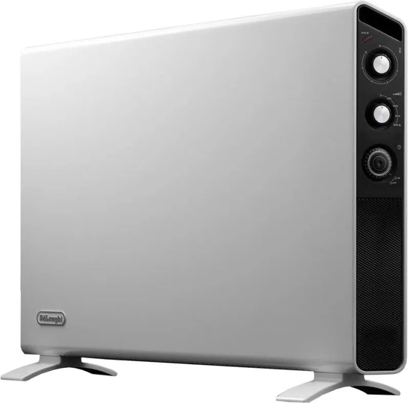 De’Longhi HCX3220FTS stufetta elettrica Nero, Bianco 2000 W Riscaldatore ambiente elettrico con ventilatore