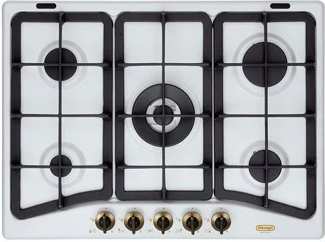 De'Longhi BF57PRO Piano Cottura a Gas (Bianco)