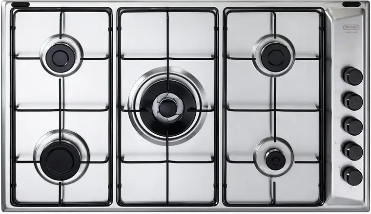 De'Longhi Delonghi Fla 59 Dd Piano Cottura a Gas 5 Fuochi 86 cm (Acciaio Inox)