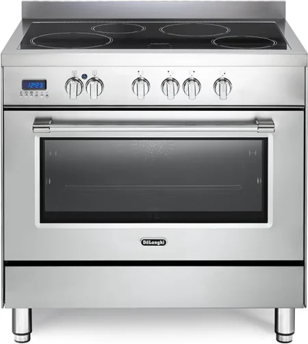 De'Longhi Pro 96 Mx Piano Cottura a Induzione 4 Fuochi 90 cm (Acciaio Inox)