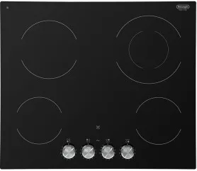 De'Longhi PVC61FK Piano Cottura 4 Fuochi 60 cm (Nero)