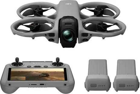 DJI Avata 360 Fly More Combo RC 2, drone FPV, video 8K HDR 360°, sensore 1 pollice, 64 MP, autonomia 23 min, grigio