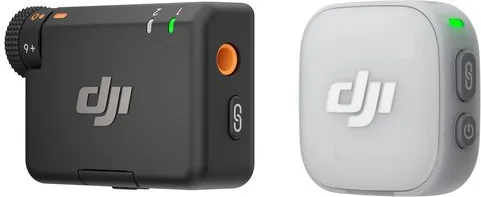 DJI CP.RN.00000530.01 Mic Mini 2 Sistema Microfonico Wireless 1 TX 1 RX 400 m 48kHz 24bit Bluetooth 5.3