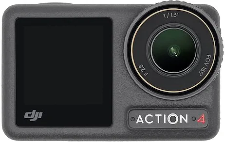 DJI Osmo Action 4 Standard Combo fotocamera per sport d'azione 10 MP 4K Ultra HD CMOS 25,4 / 1,3 mm (1 / 1.3'') Wi-Fi 145 g