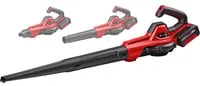 Einhell 3433560 Power X-Change Soffiatore a batteria 18V 250 Km-h 120 m³-h tubo 3 pezzi display LED 1x4.0 Ah